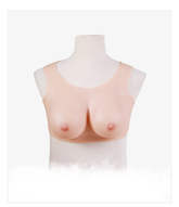 BlackCatKig Breasts |“D” Cup Silicone Breastplate for Perfect Kigurumi Silhouette